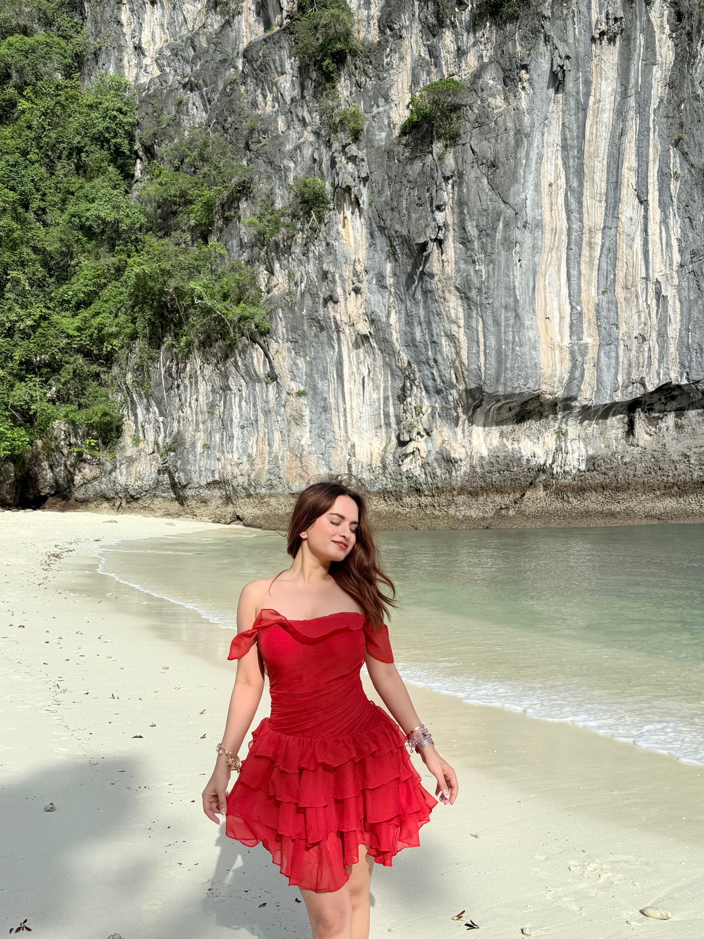 Casey Red Dress