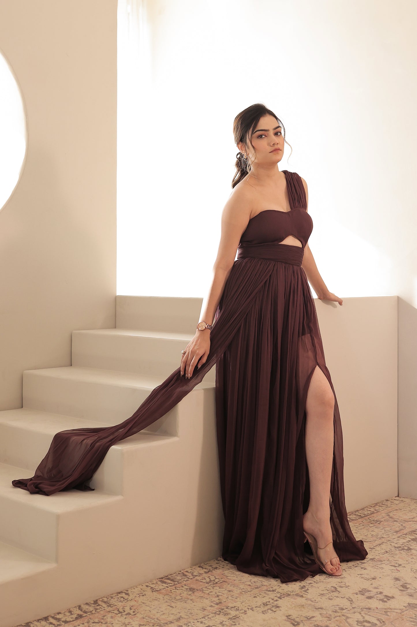 Britney brown gown
