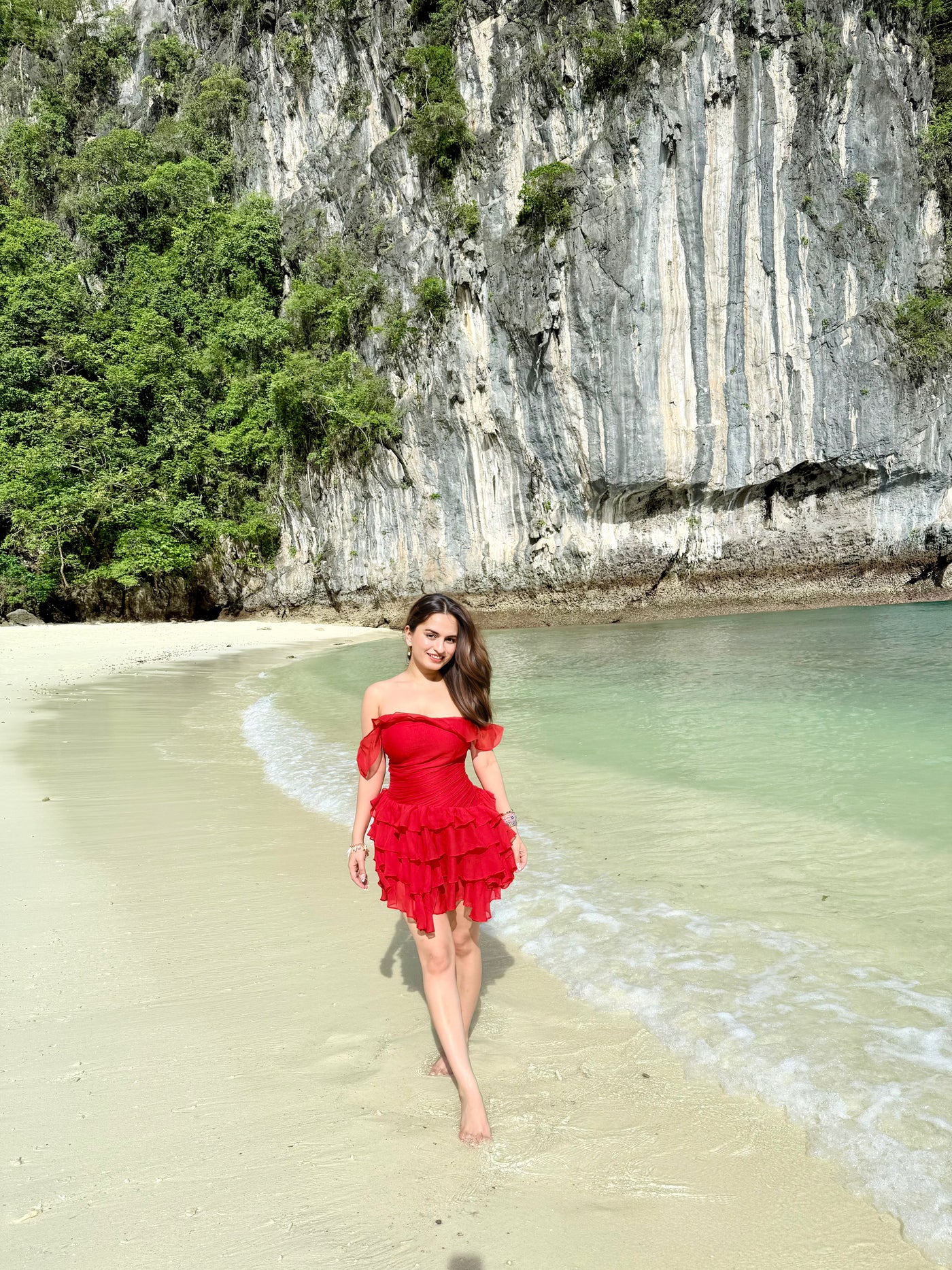 About Casey Red Dress