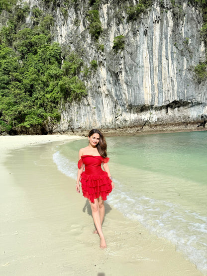 Casey Red Dress