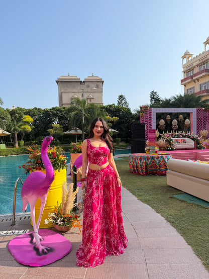 Sanjana pink co ord set