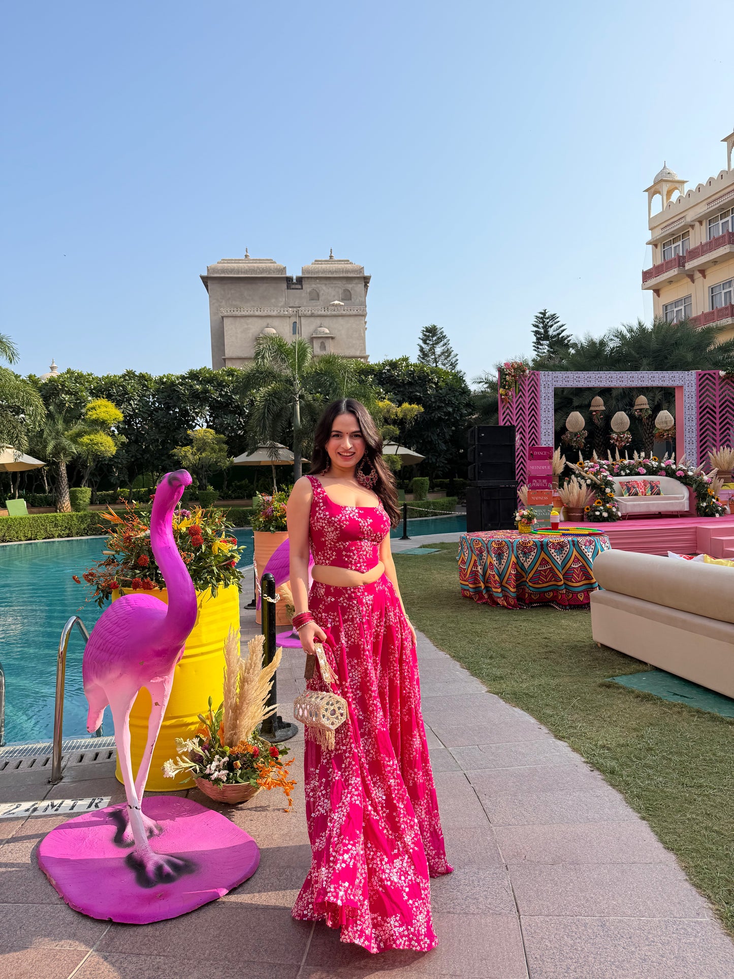 Sanjana pink co ord set