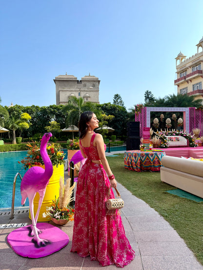 Sanjana pink co ord set