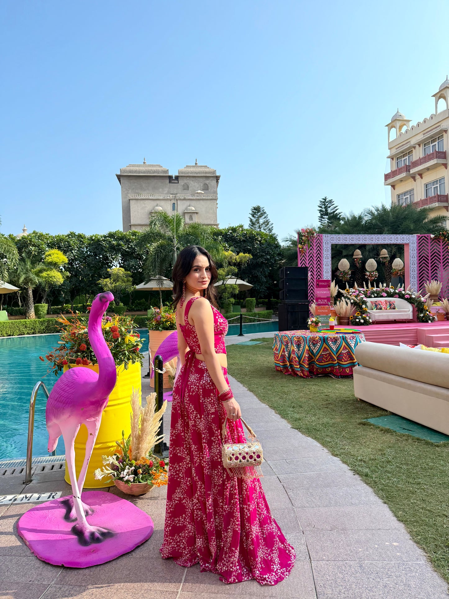 Sanjana pink co ord set