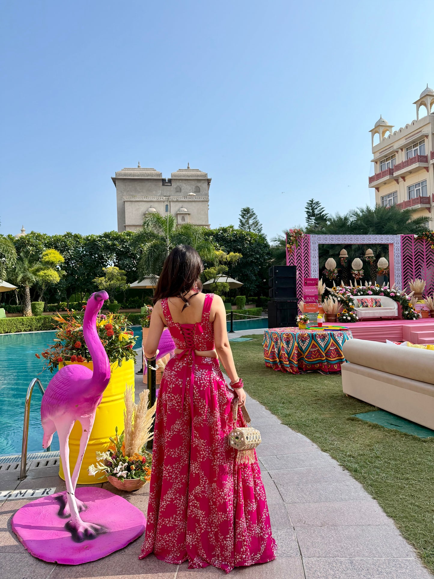 Sanjana pink co ord set