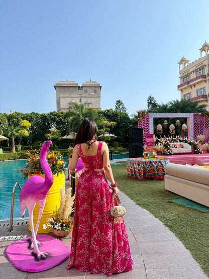 Sanjana pink co ord set