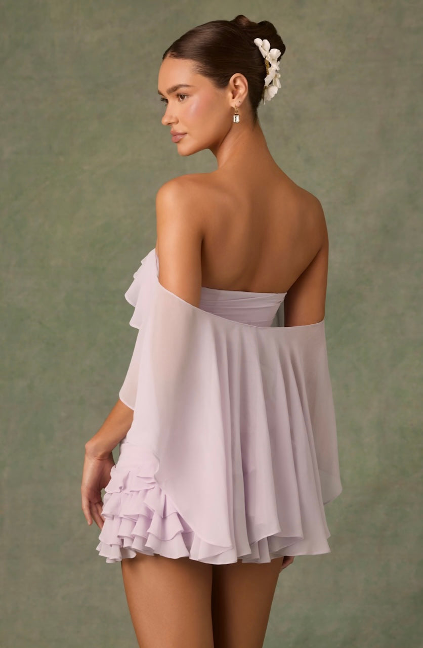 Rosariya lilac dress