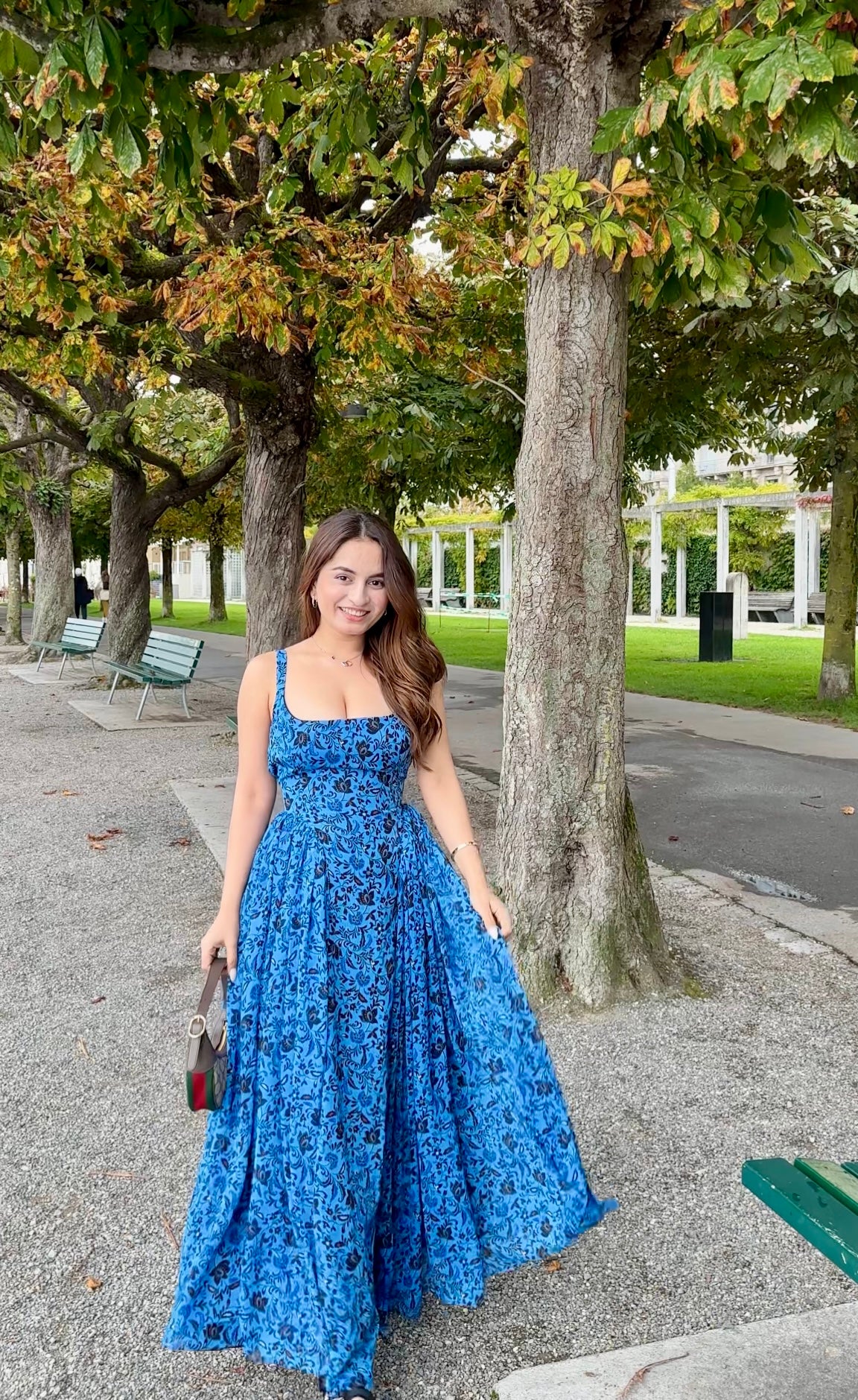 Imagine By Shiwali Tracy Black Blue Gown, showcasing a stylish evening gown with black and blue fabric and elegant design details.